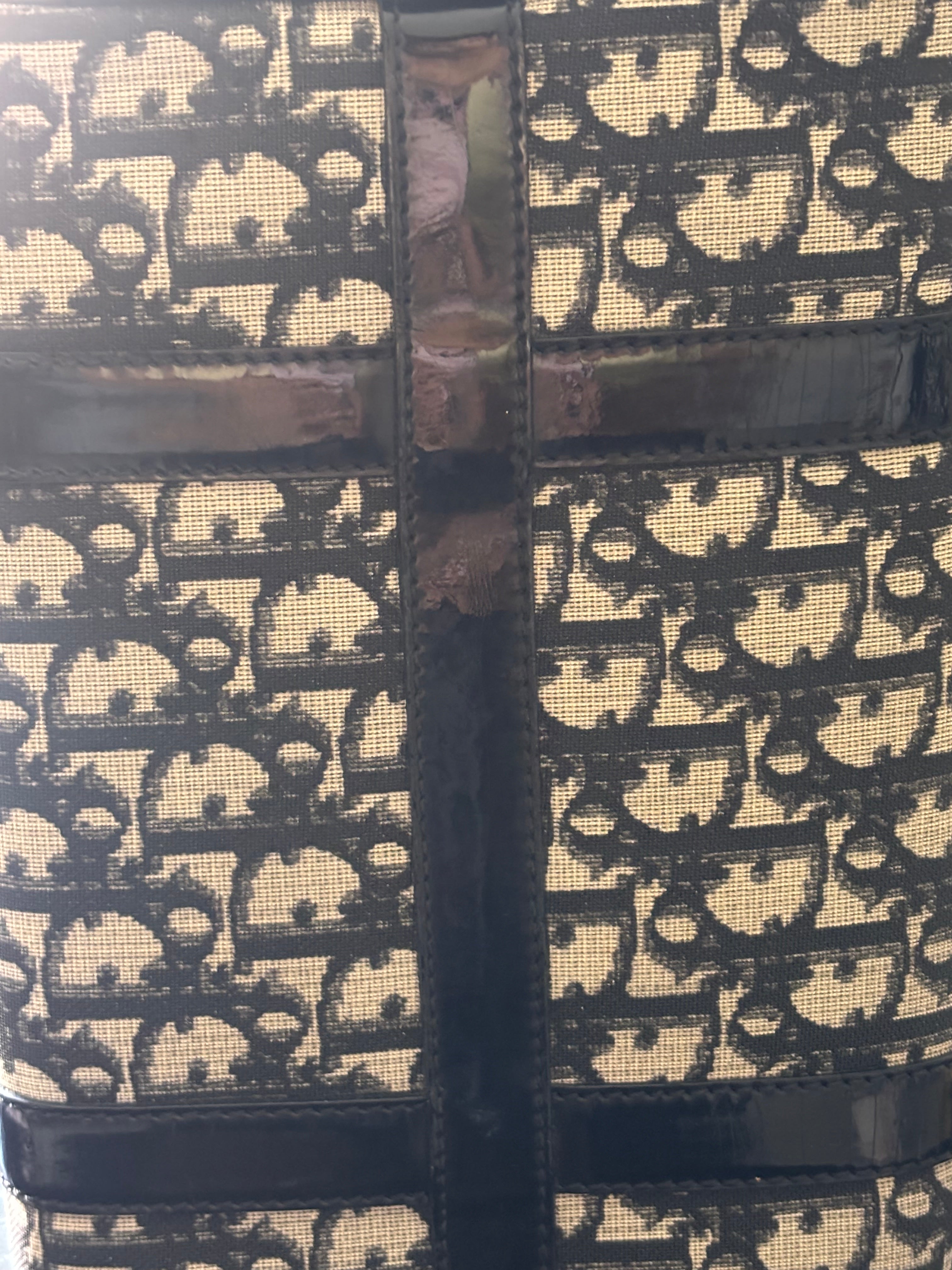 Christian Dior Vintage Trotter Boston Bag