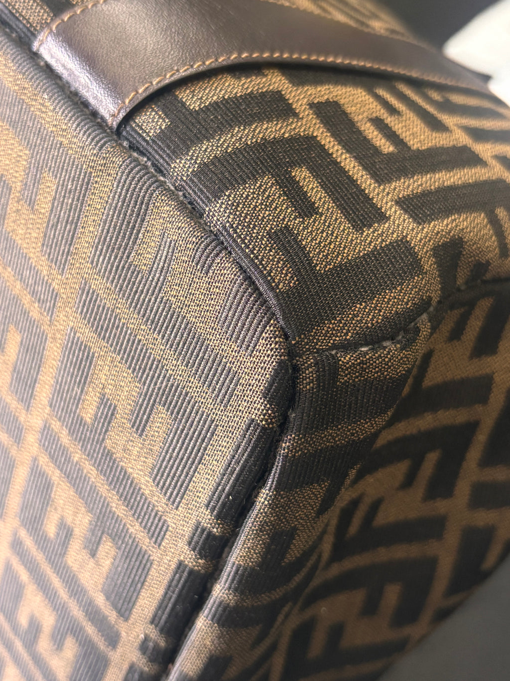 Fendi Zucca Boston Vanity