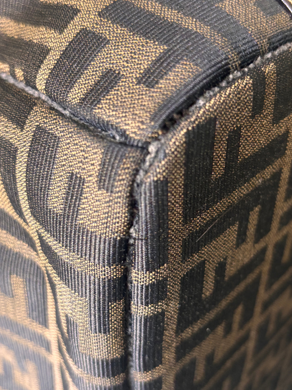 Fendi Zucca Boston Vanity