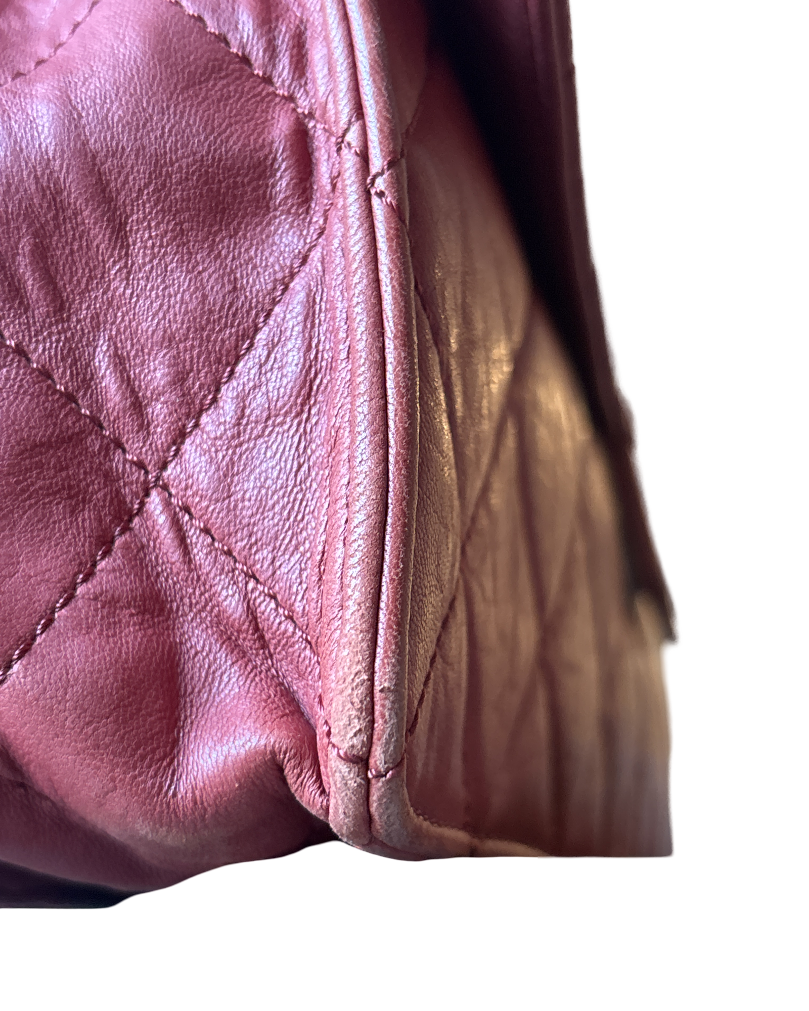 CHANEL Red Quilted Lambskin Reissue Tote Shoulder Bag | Clutch