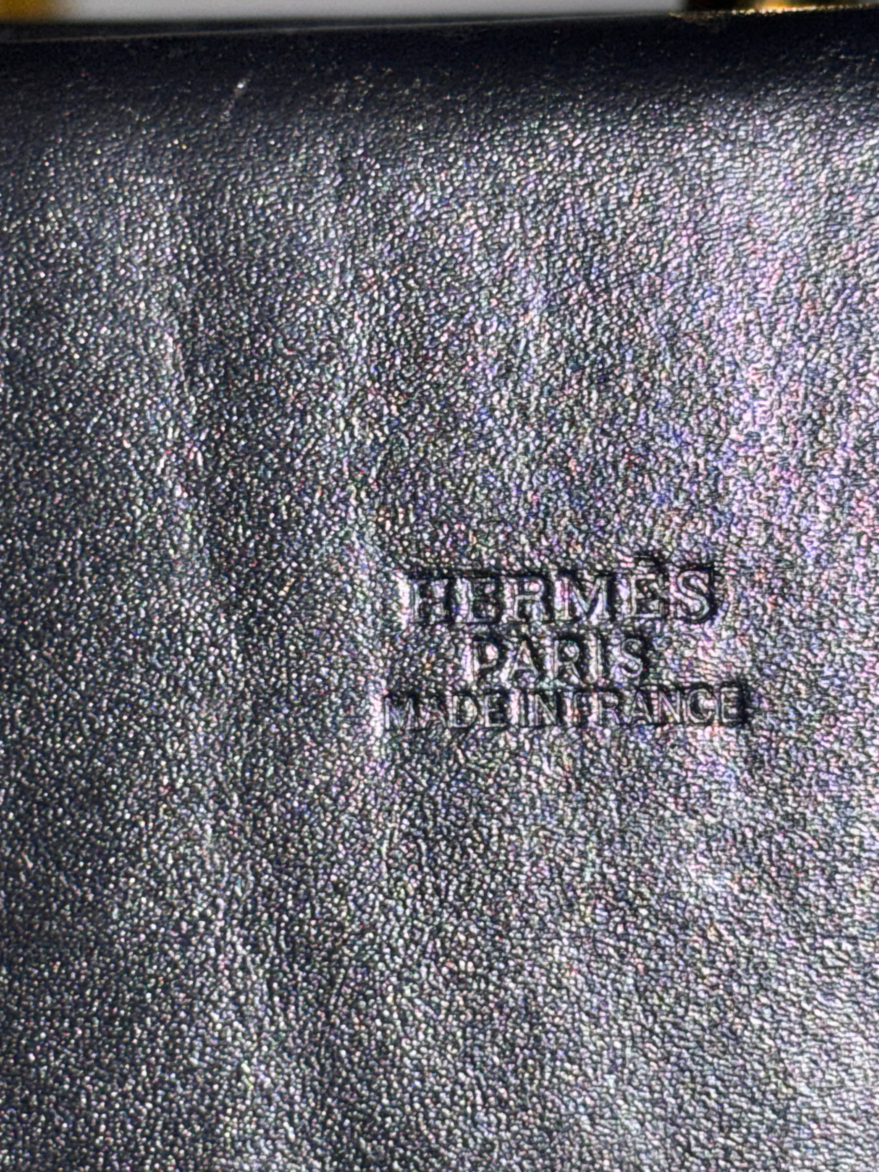 Hermès Herbag MM Canvas & Leather Shoulder Tote Bag Black
