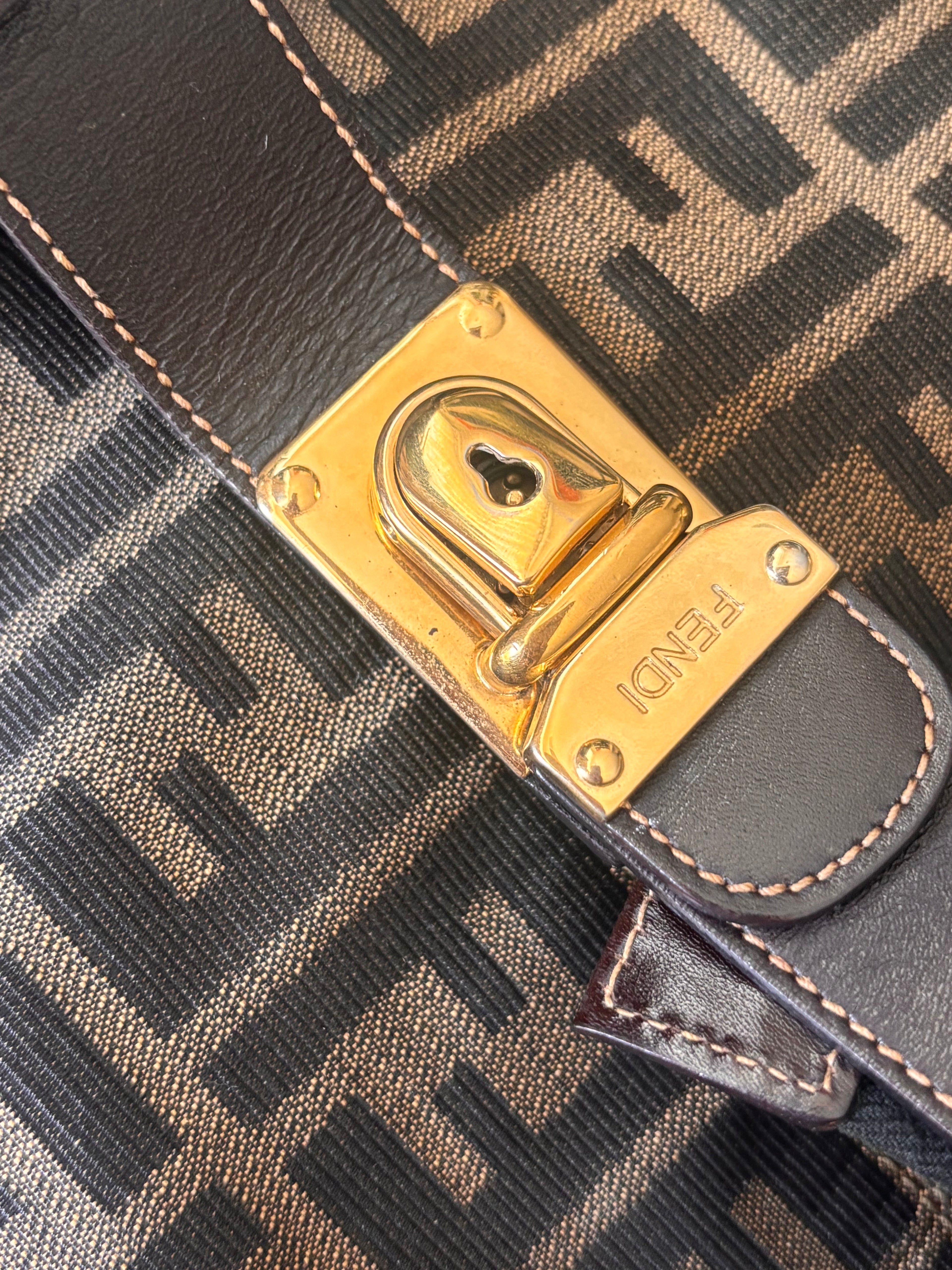 Fendi Zucca Boston Vanity