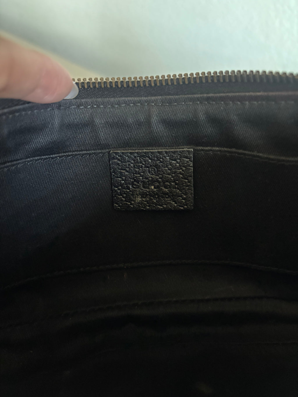 GUCCI GG Canvas Chain Shoulder Bag