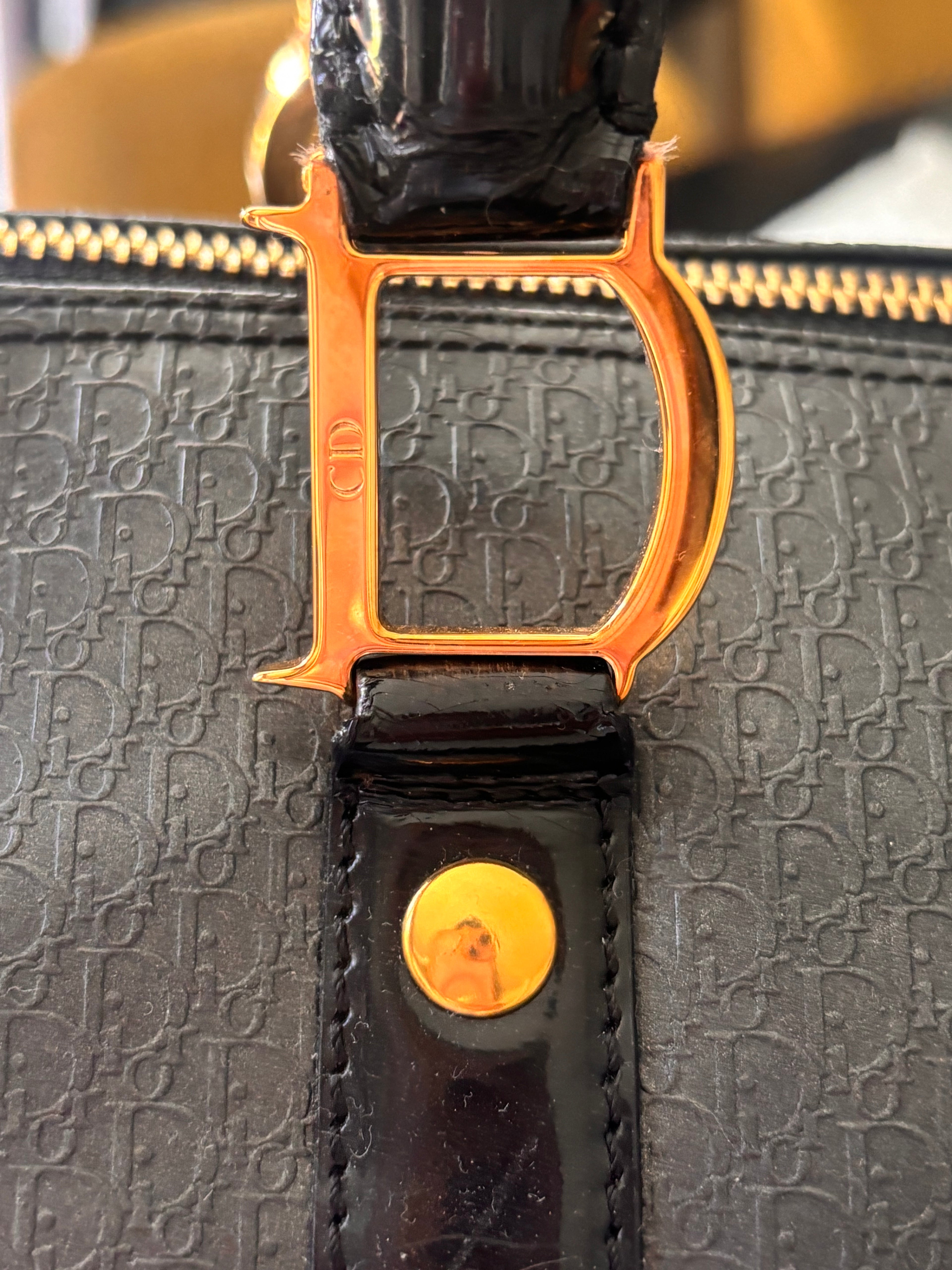 Christian Dior Trotter Boston bag