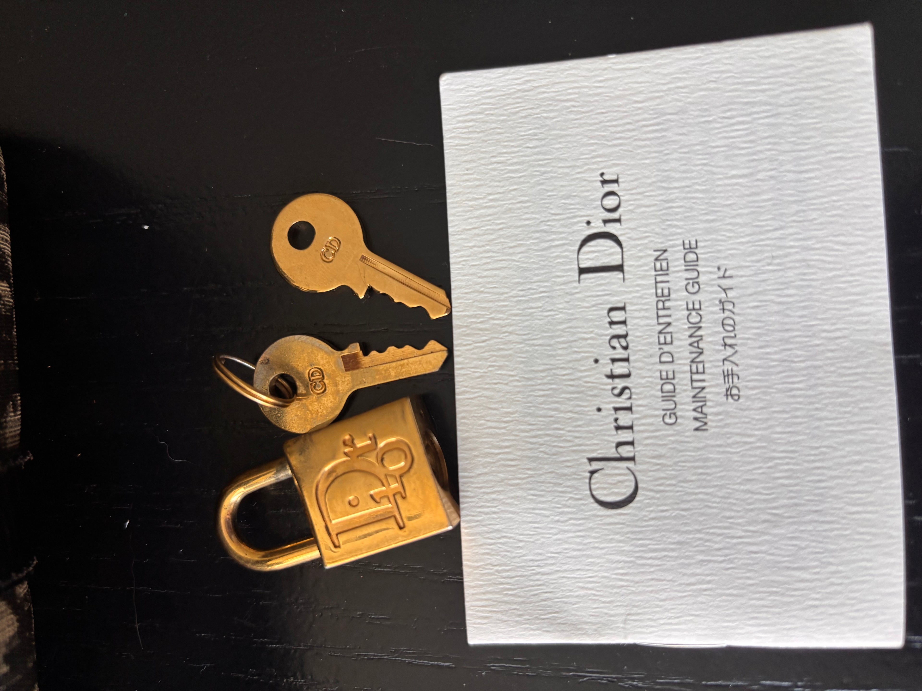 Christian Dior Vintage Trotter Boston Bag