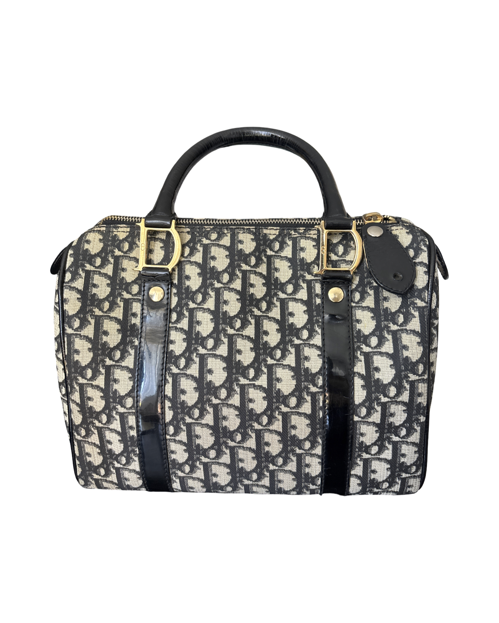 Christian Dior Vintage Trotter Boston Bag