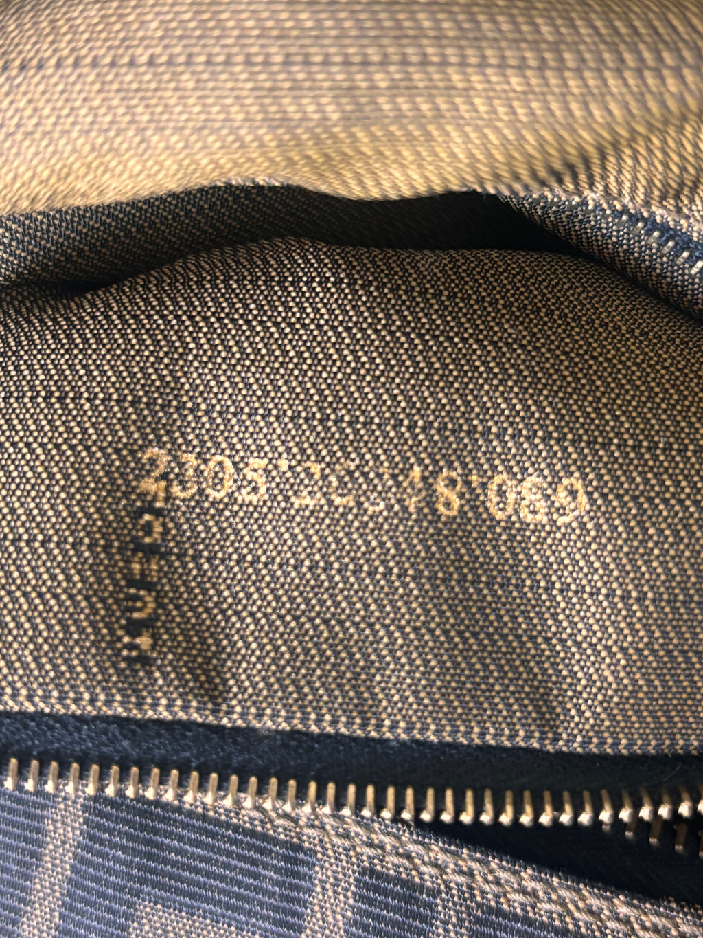Fendi Zucca Boston Vanity