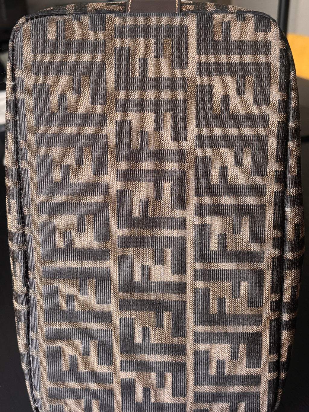 Fendi Zucca Boston Vanity
