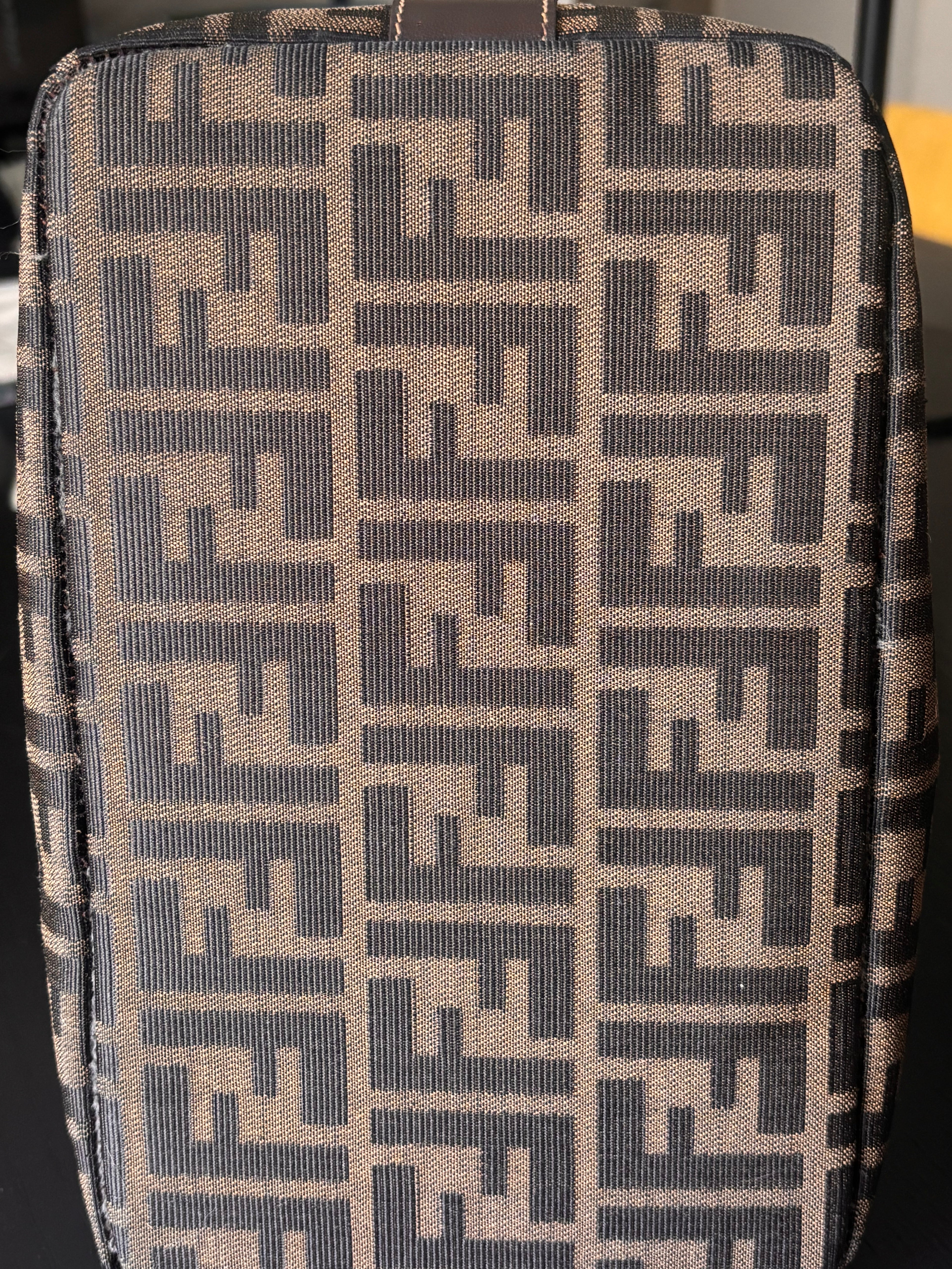 Fendi Zucca Boston Vanity
