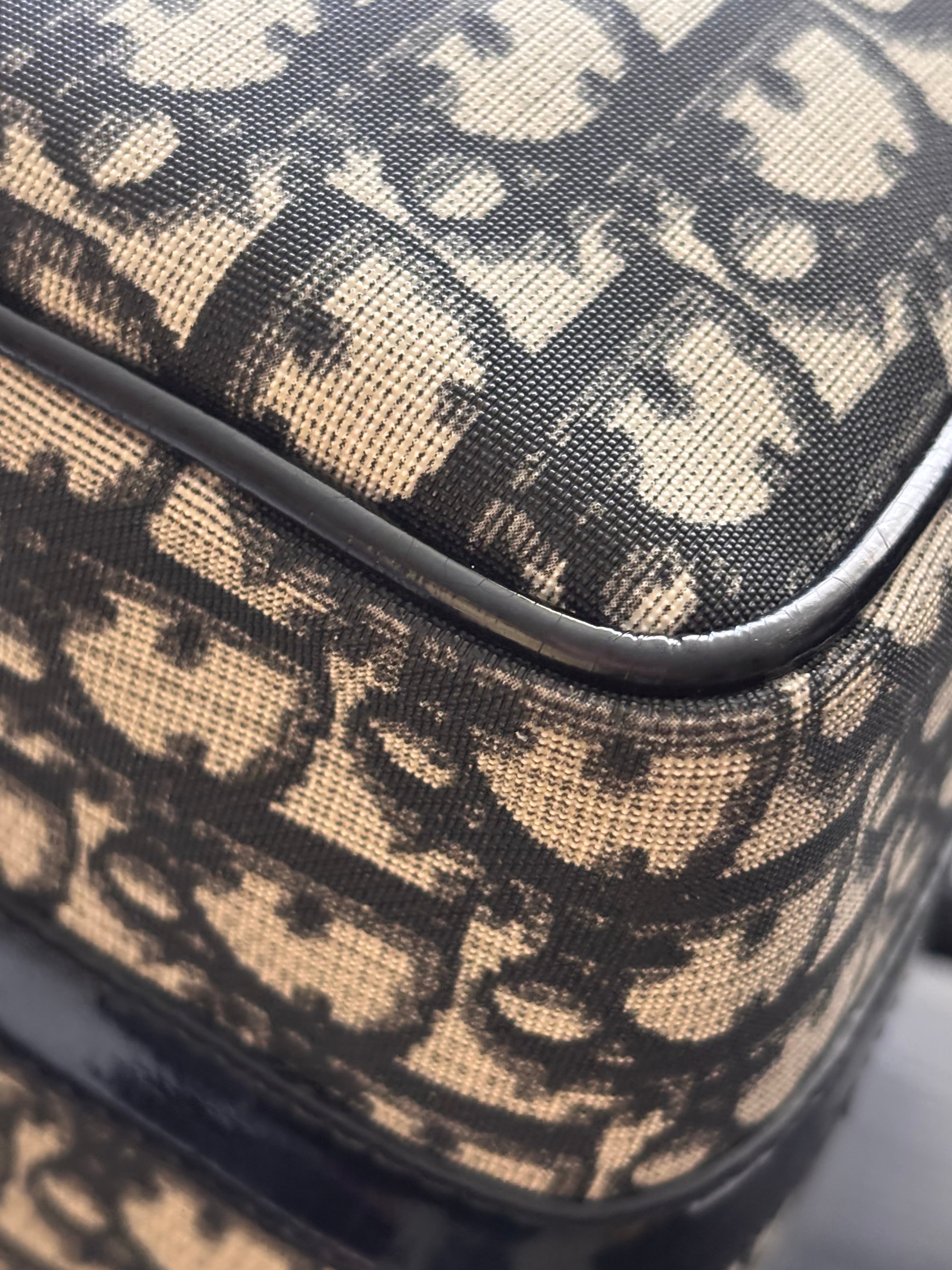 Christian Dior Vintage Trotter Boston Bag