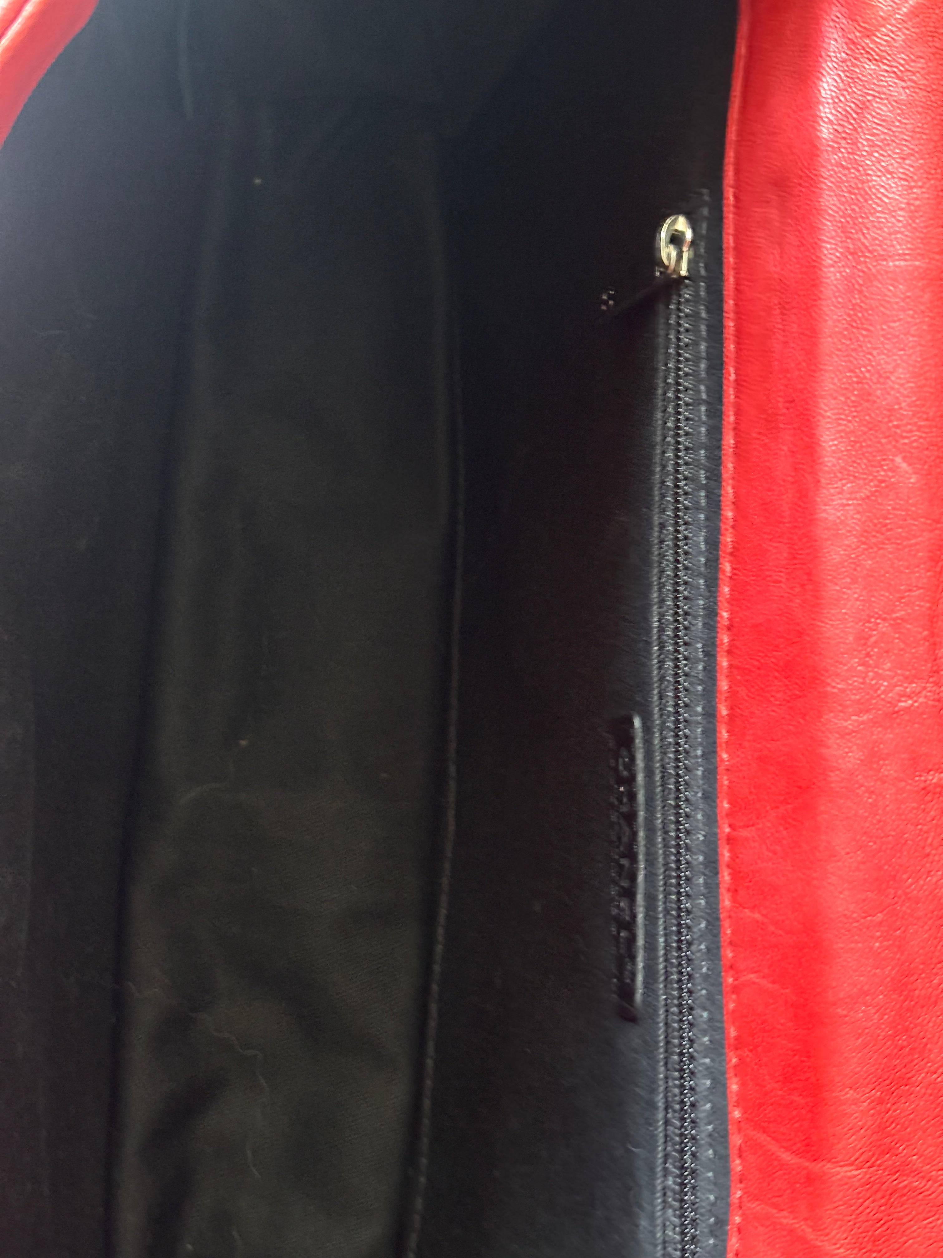 CHANEL Red Quilted Lambskin Reissue Tote Shoulder Bag | Clutch
