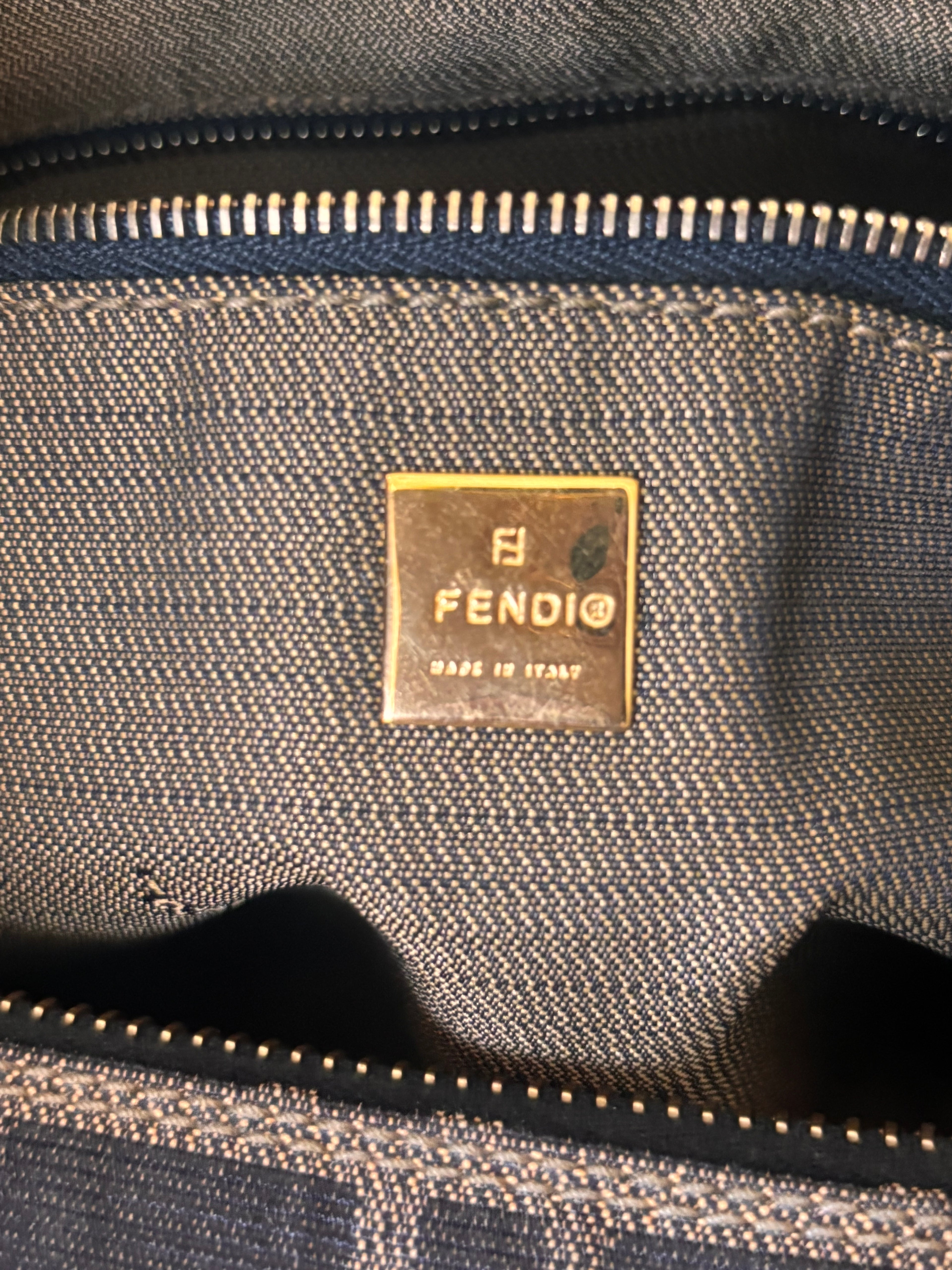 Fendi Zucca Boston Vanity