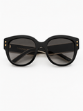 Christian Dior DiorPacific S2U Oversized Star Logo Sunglasses – Black/Gold Full Set