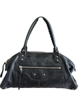 Authentic Balenciaga Motorcycle City Style Leather Shoulder Bag
