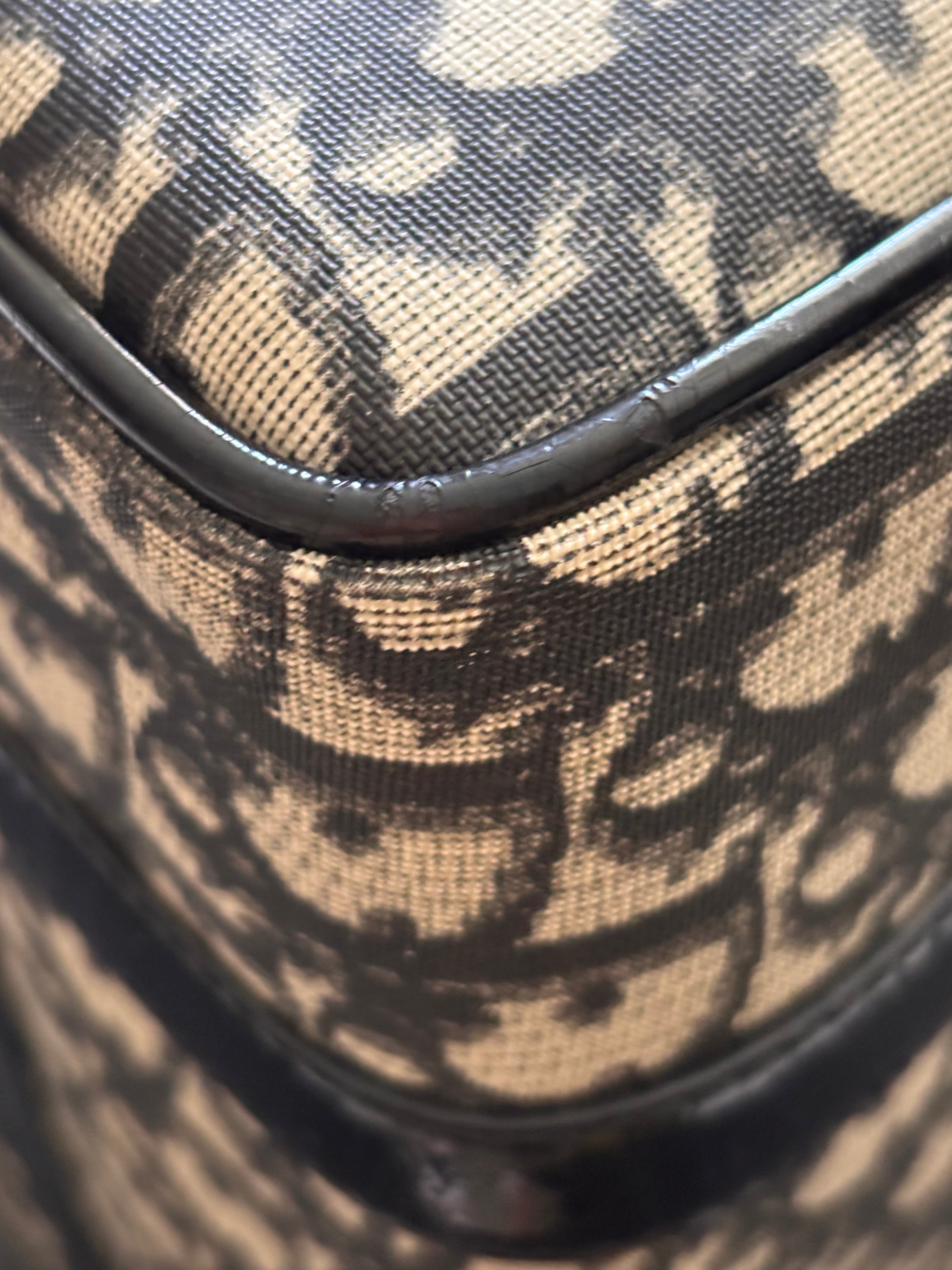 Christian Dior Vintage Trotter Boston Bag